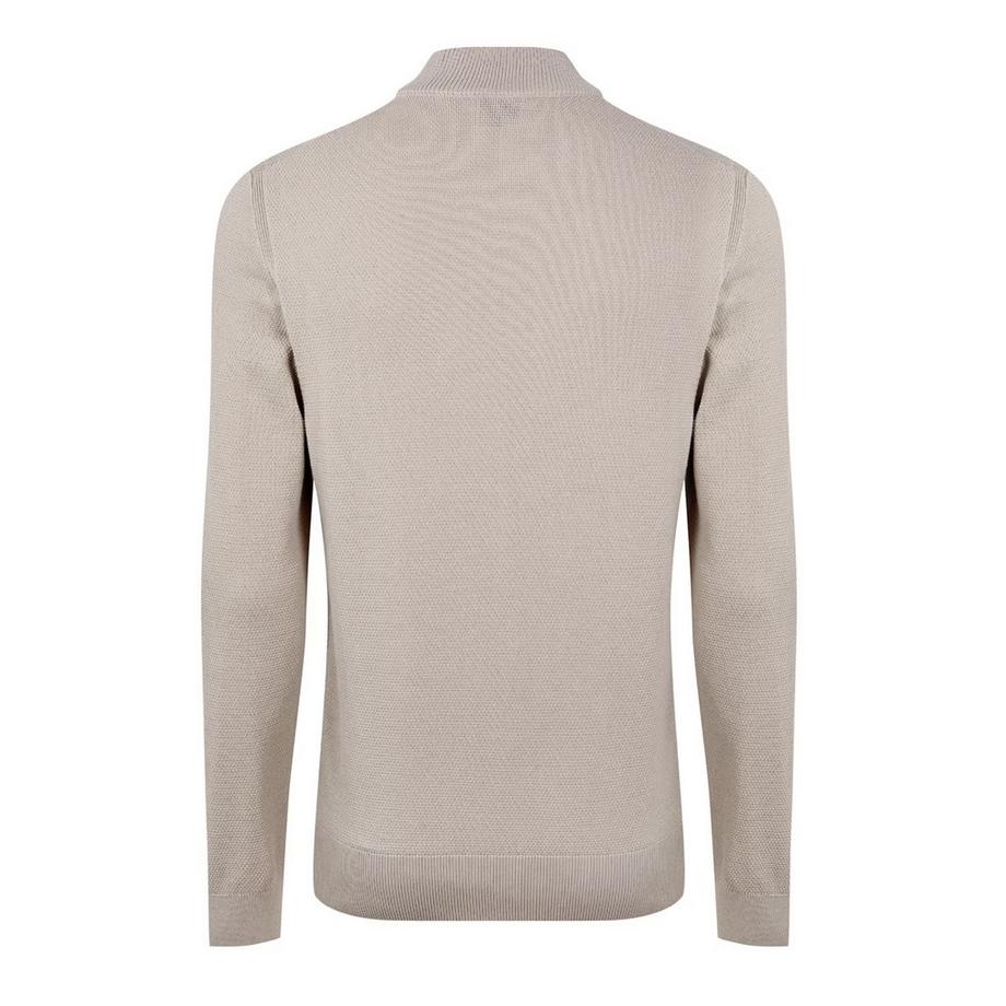 BOSS  Ebrandop Maglione Lavorato A Maglia Mezza Cerniera 