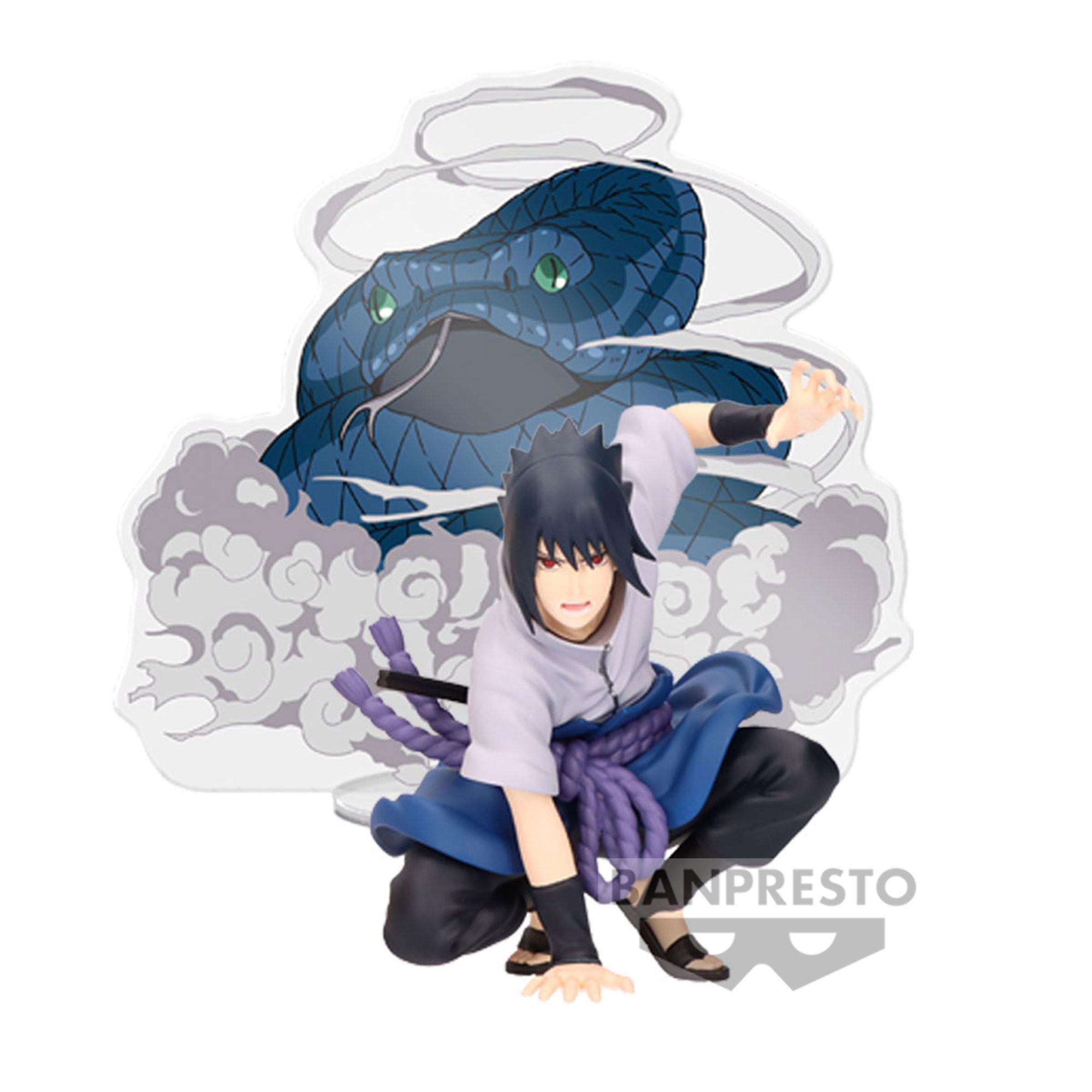 Banpresto  Static Figure - Panel Spectacle - Naruto - Sasuke Uchiha 