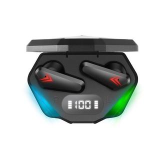 Avizar  Ecouteurs Gaming RGB Bluetooth 5.2 LED 