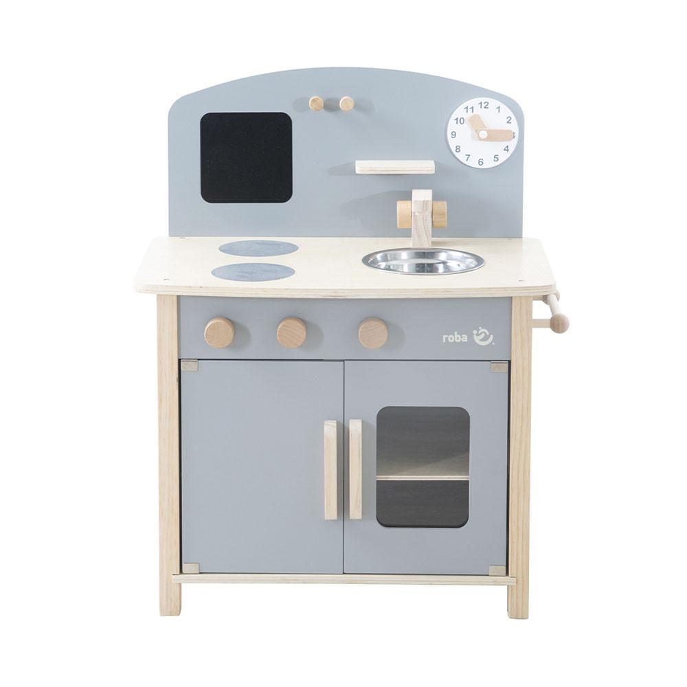 roba  Cuisine de jeu grise/naturelle 