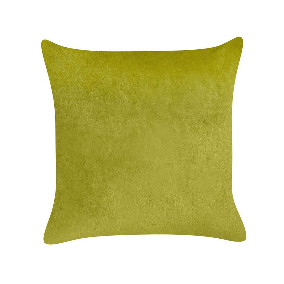 Beliani Lot de 2 coussins décoratifs en Velours Traditionnel YUZURI  