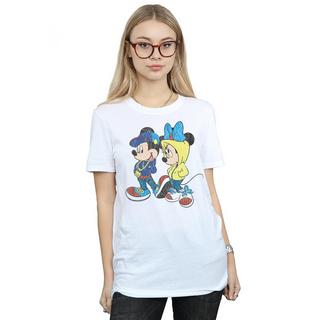 Disney Mickey et Minnie Mouse T-Shirt Hip Hop  