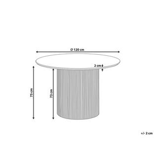 Beliani Esstisch aus MDF-Platte Minimalistisch SHEHO  