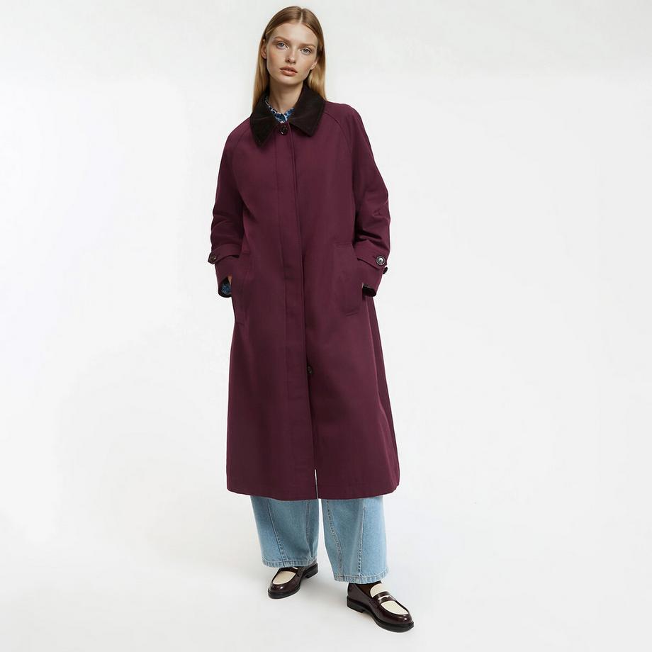 La Redoute Collections Langer Trenchcoat Knopfverschluss  