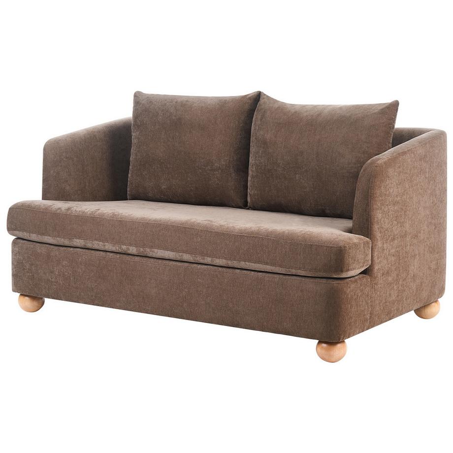Beliani Salon pour 6 personnes en Tissu chenille Minimaliste RATTVIK  