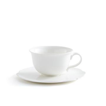 Lot de 4 tasses à thé et sous-tasses