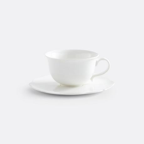 La Redoute Intérieurs 4er-Set Teetassen und Untertassen Hirène  