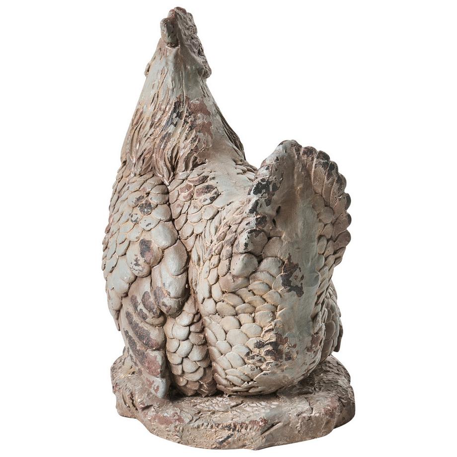 Beliani  Gartenskulptur 2er Set aus Magnesiumoxid Landhausstil SPECCHIA 