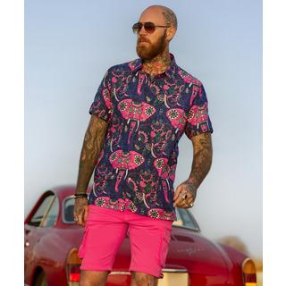 Joe Browns Kurzarm Hemd mit Elefantenmotiv  