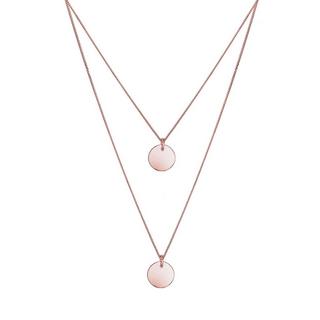 Elli  Collier Layer Pendentif Plaquettes 