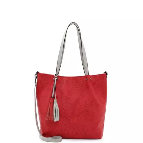 Emily & Noah  Shopper Bag in Bag Surprise Rosso Multicolore