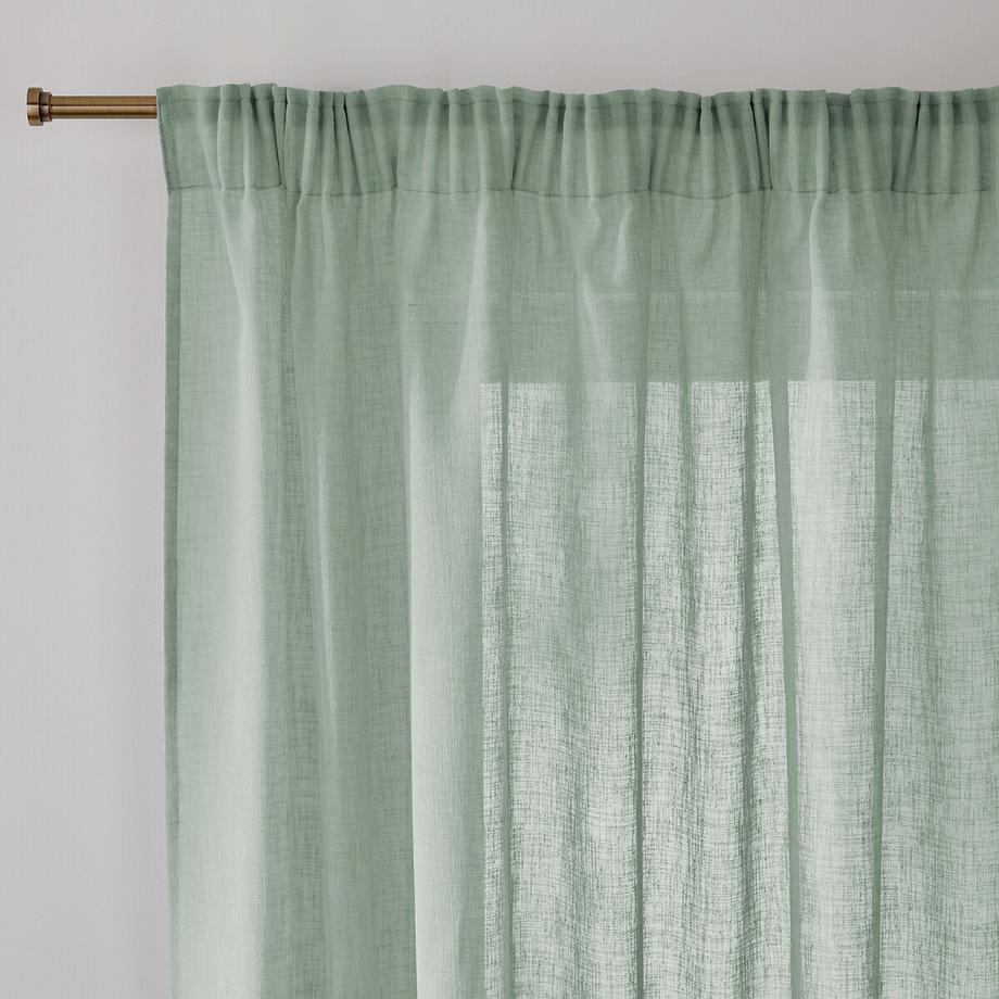 La Redoute Intérieurs  Vorhang Nyong mit Faltenband 