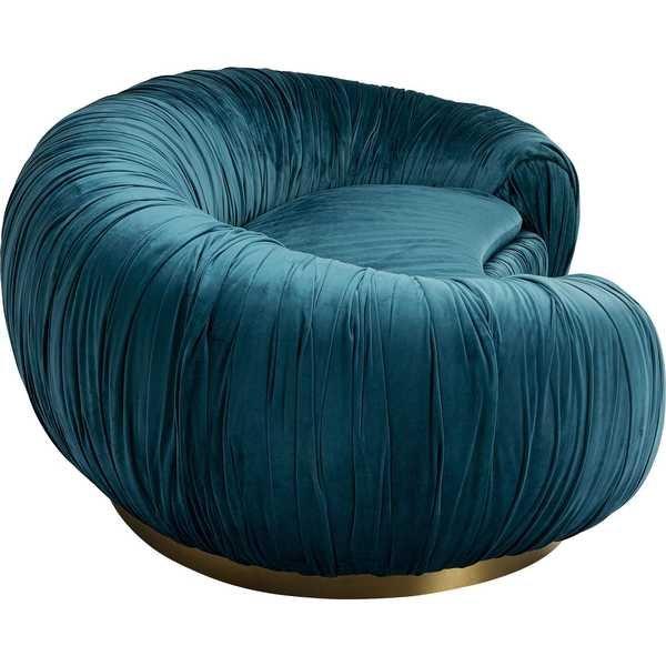 KARE Design Sofa Perugia 2-Sitzer Smaragd 195  