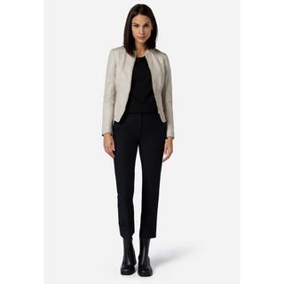 RICANO  Veste en cuir s Abigale, style classique en cuir d'agneau ultra doux 