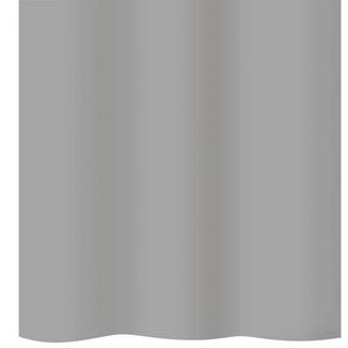 diaqua Rideau de douche textile Basic - gris  