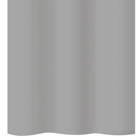 diaqua Rideau de douche textile Basic - gris  