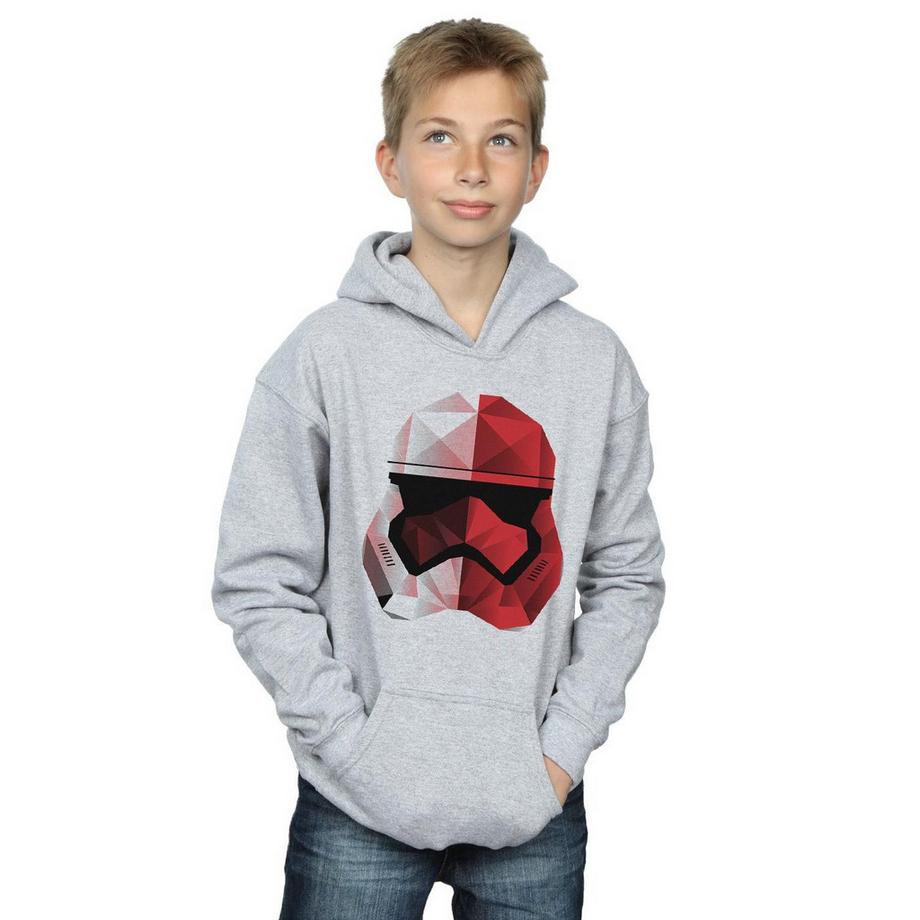 STAR WARS  Felpa Con Cappuccio Stormtrooper Casco Cubista 