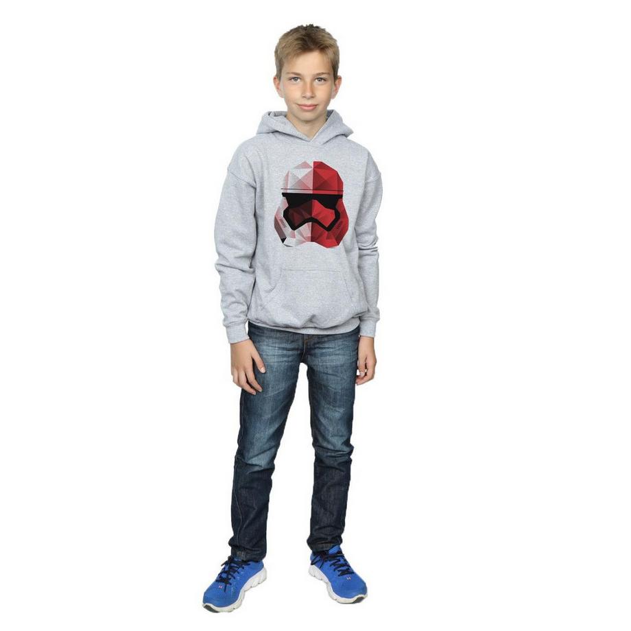 STAR WARS  Felpa Con Cappuccio Stormtrooper Casco Cubista 