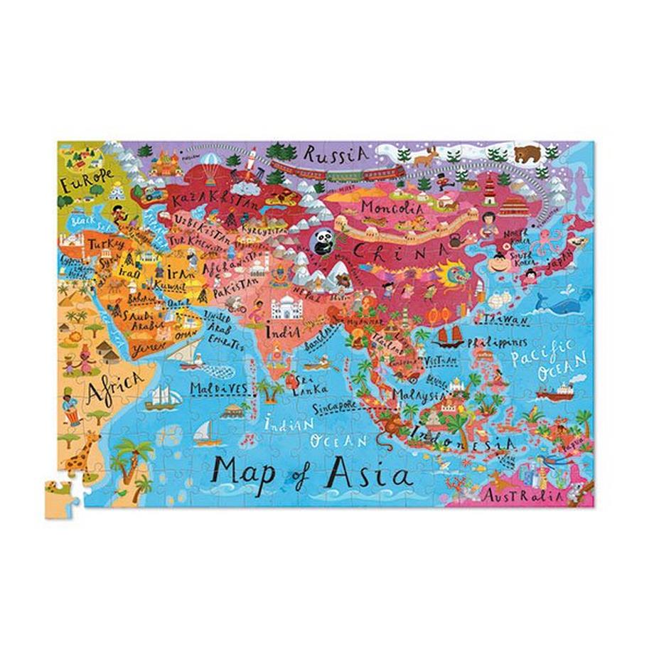 Crocodile Creek  Puzzle und Poster Asien 