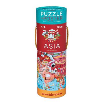 Puzzle und Poster Asien