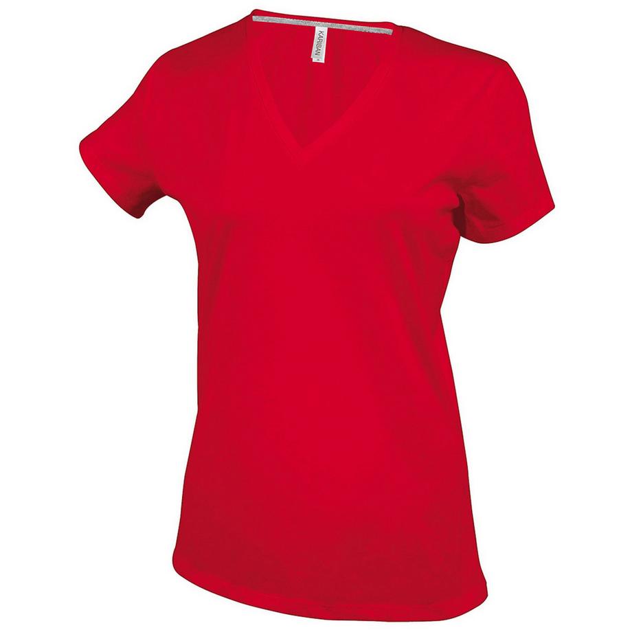 T-ShirtÀ Manches Courtes Et Col En V