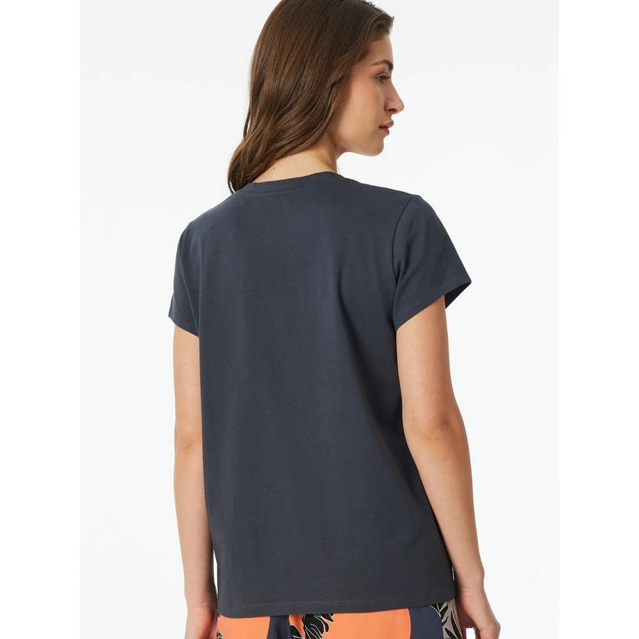 Schiesser Maglia in cotone collo a V  