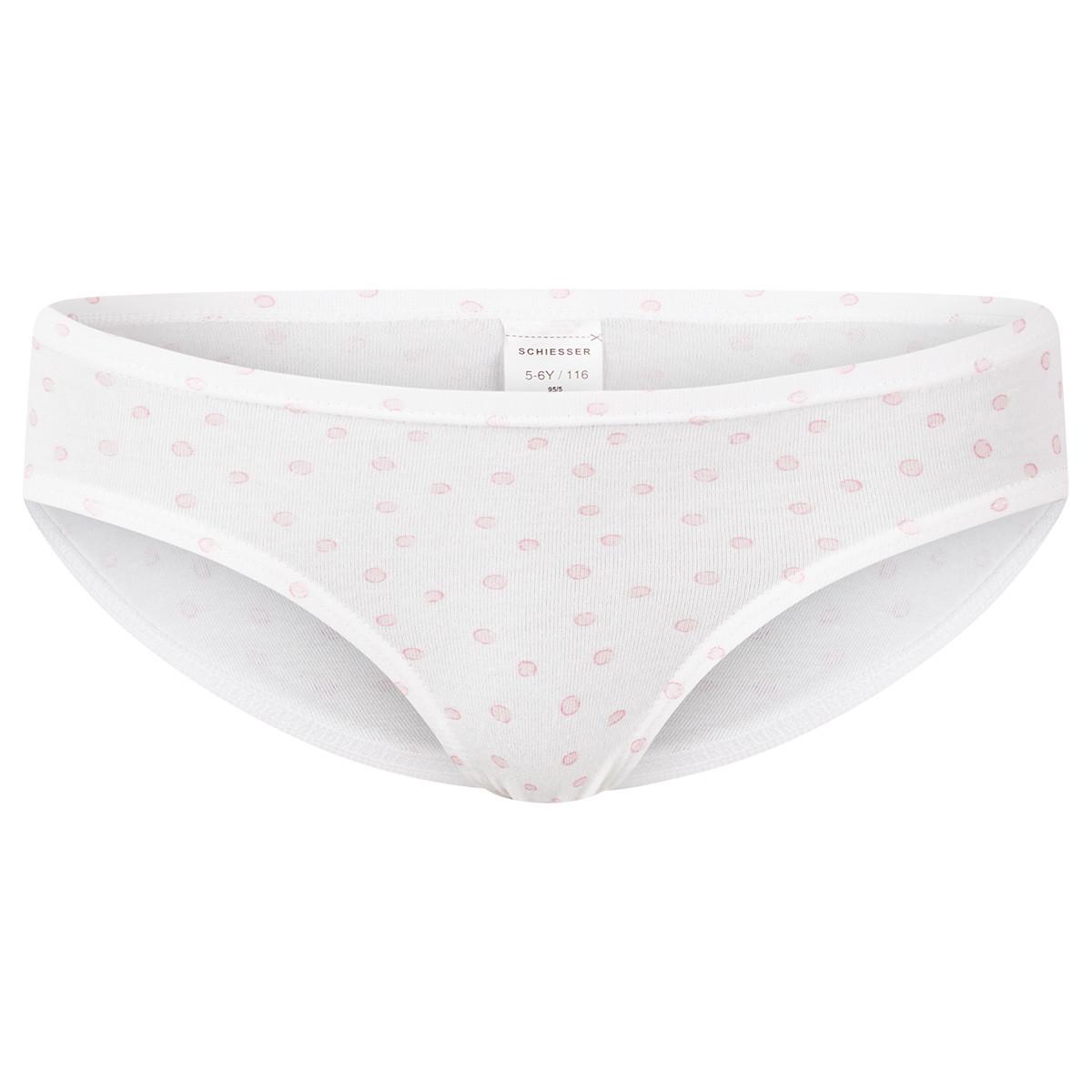 Schiesser  10er Pack 95/5 Kids Girls Organic Cotton - Slip 
