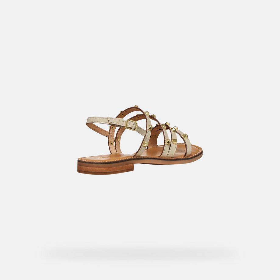 GEOX Maddalusiac Damen Sandalen  