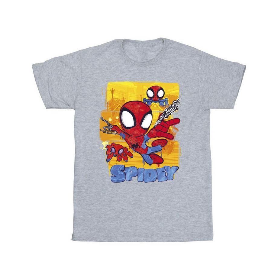 Spidey And His Amazing Friends Maglietta Volante