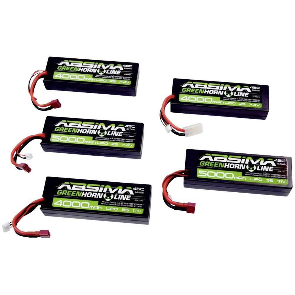 Absima  7.4 V 4000 mAh HardCase LiPo-Akku 