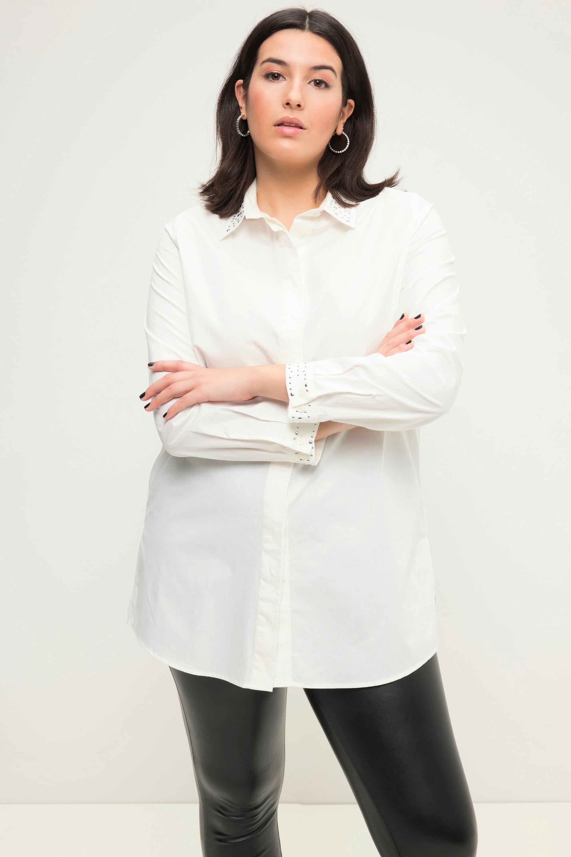 Studio Untold Chemise Loose Fit Rivets Décoratifs Manches Longues  