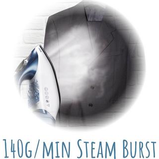 Trisa Trisa Comfort Steam i5820 2400 W Blu, Bianco  