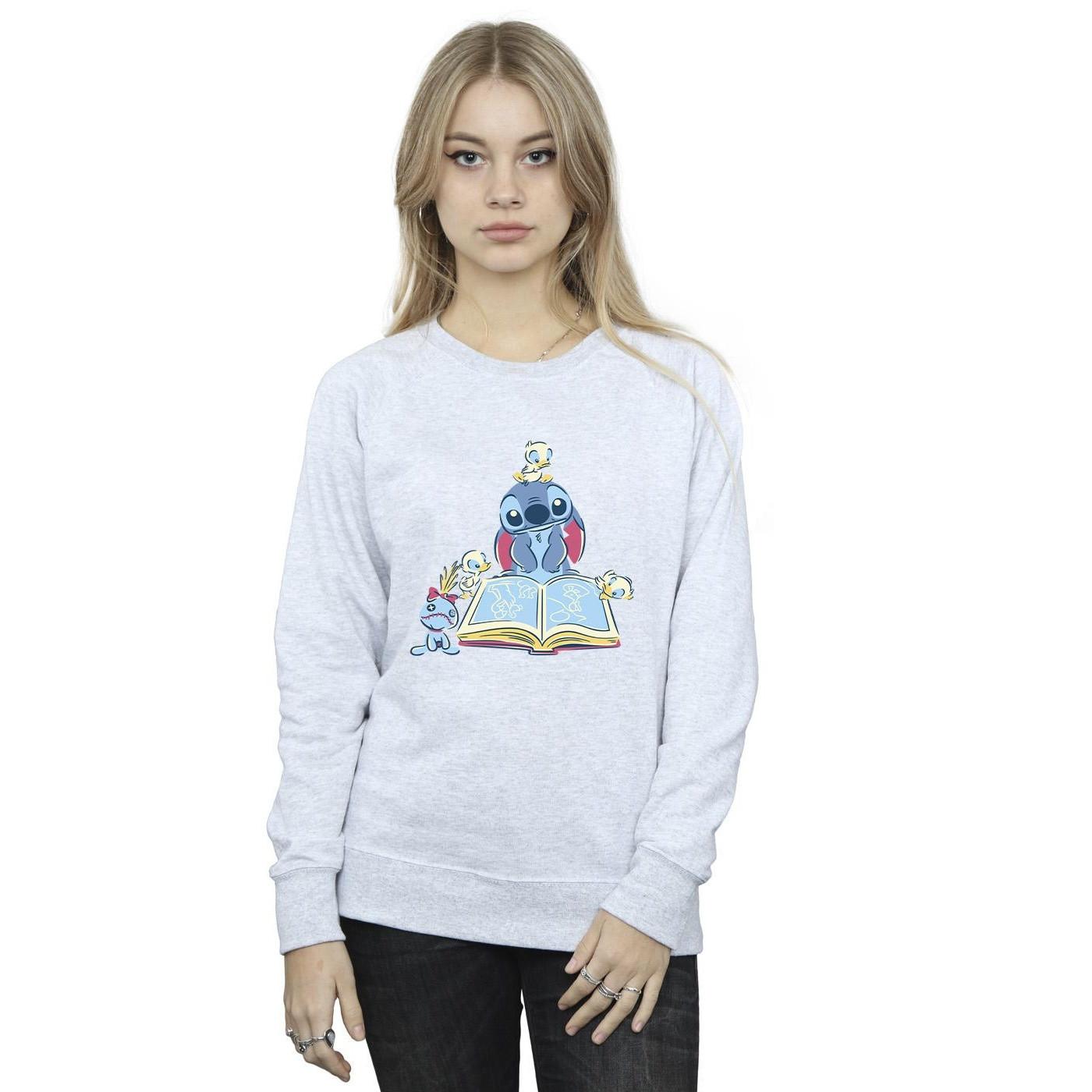 Disney  Reading Reading A Book Sweatshirt 