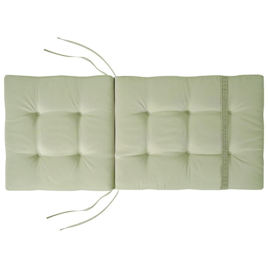 Beliani Sitzauflagen 8er Set aus Polyester Modern MAUI PREMIUM  