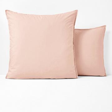 Taie d'oreiller unie percale de coton bio Scenario