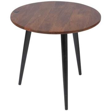 Beistelltisch Piccard rund 50 dunkel