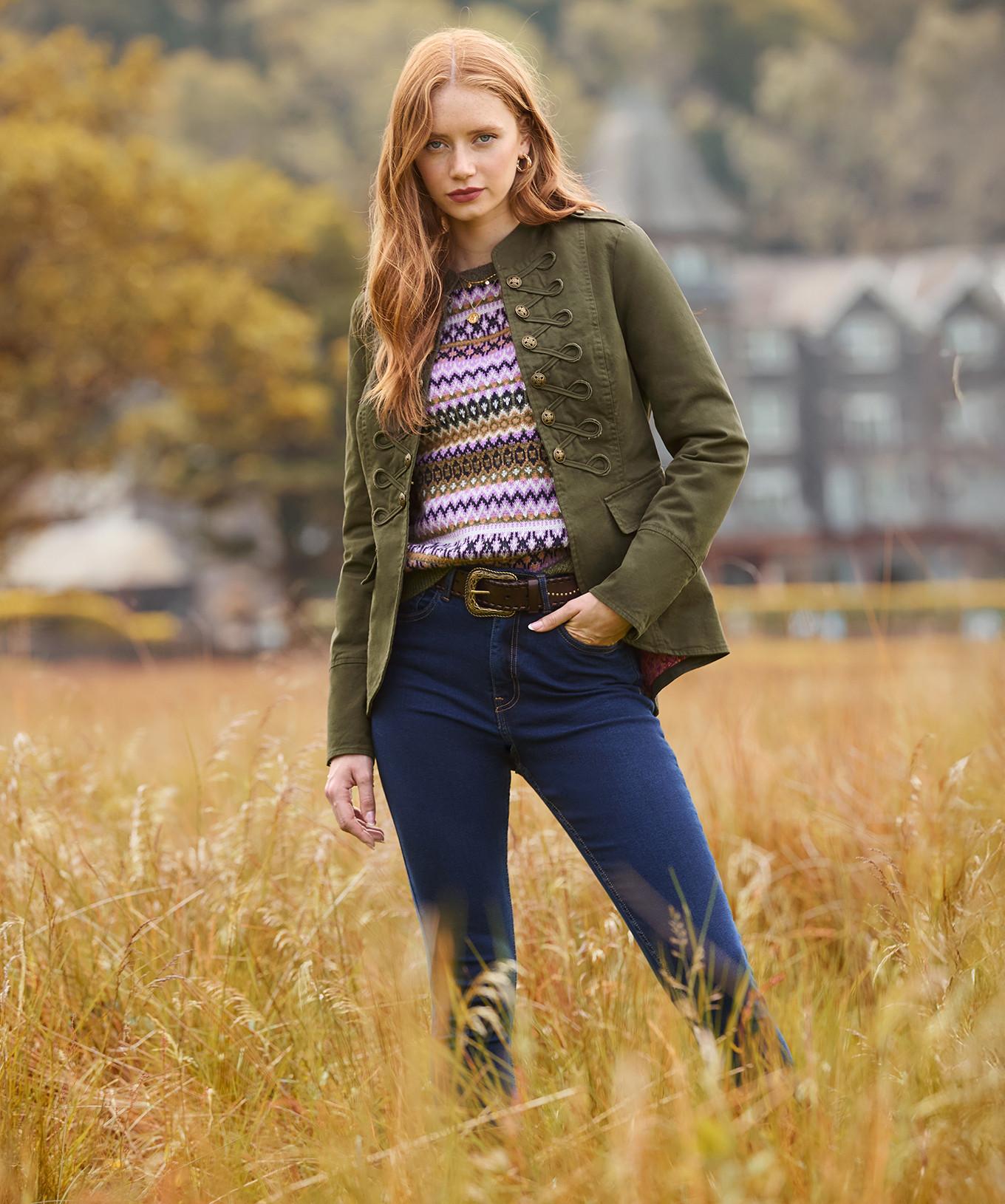 Joe Browns Khaki Utility Militärjacke  