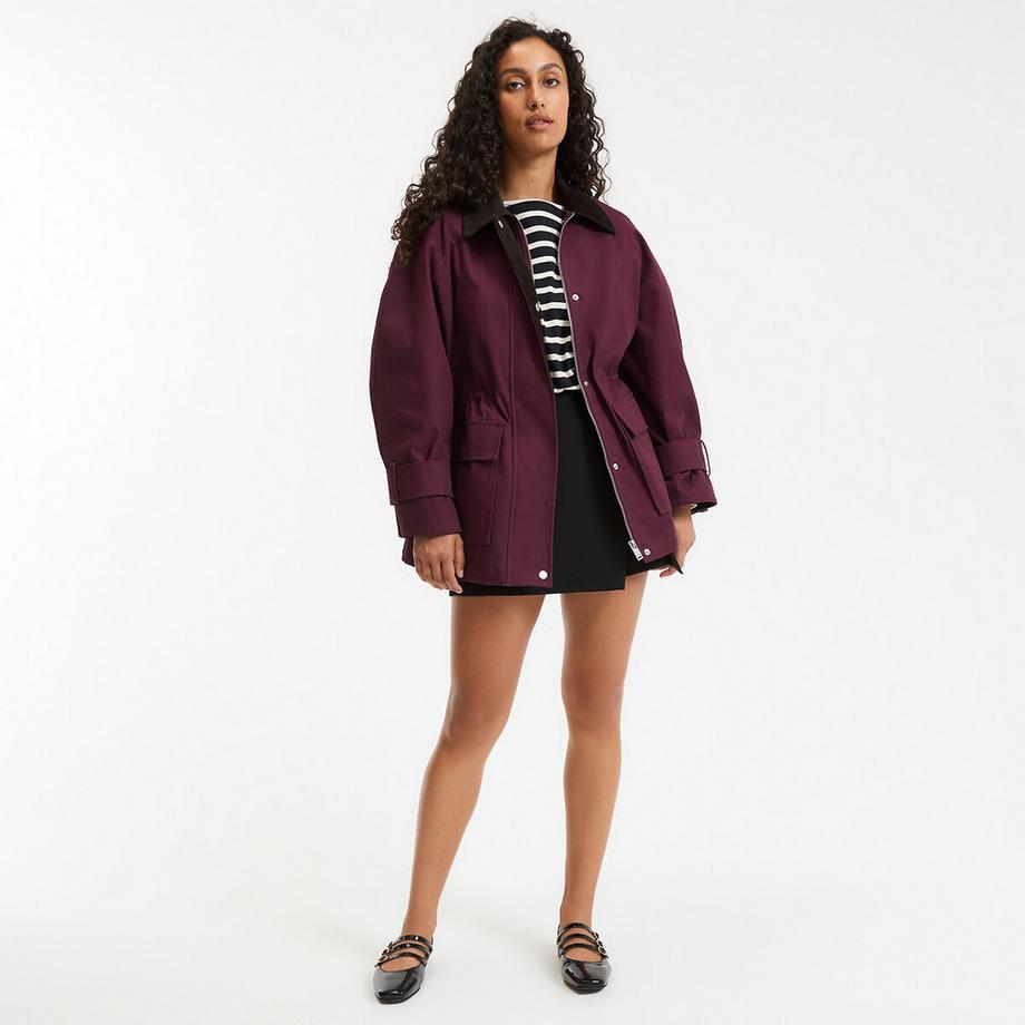 La Redoute Collections Halblanger Parka mit Reissverschluss  