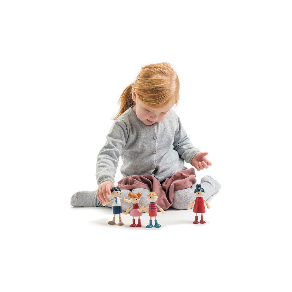 Tender Leaf Toys  Doll Familie für Puppenhaus 