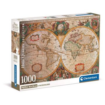 Puzzle Historische Weltkarte (1000Teile)