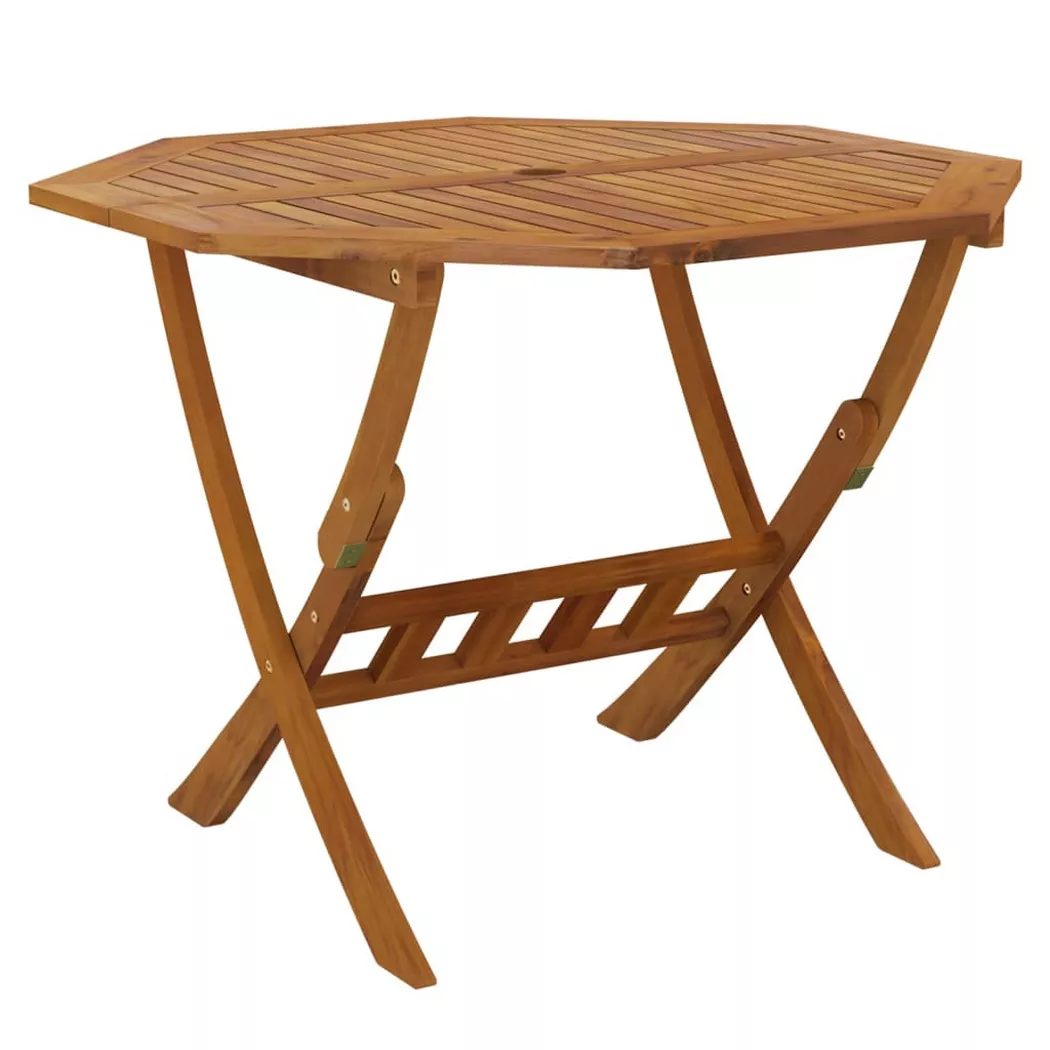 VidaXL - Gartentisch akazienholz, One Size, Braun