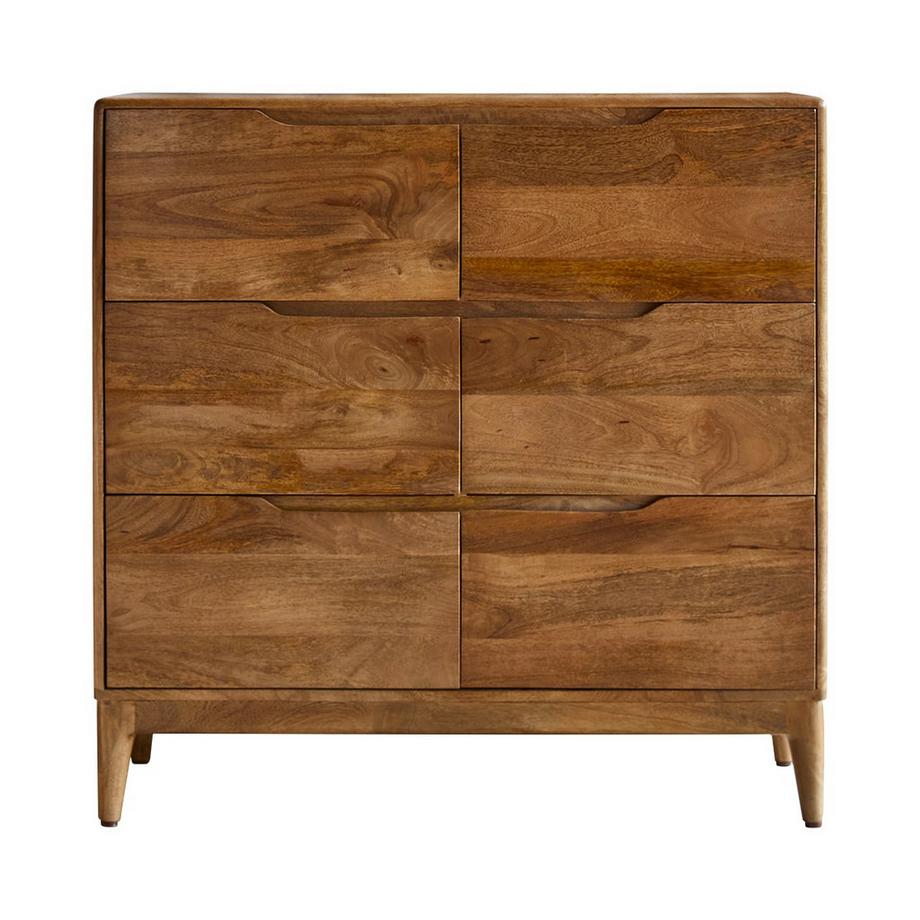 Cassettiera in mango massello Gabrielle