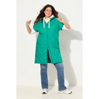 Ulla Popken HYPRAR Steppweste Tunnelzug Zwei Wege Zipper  