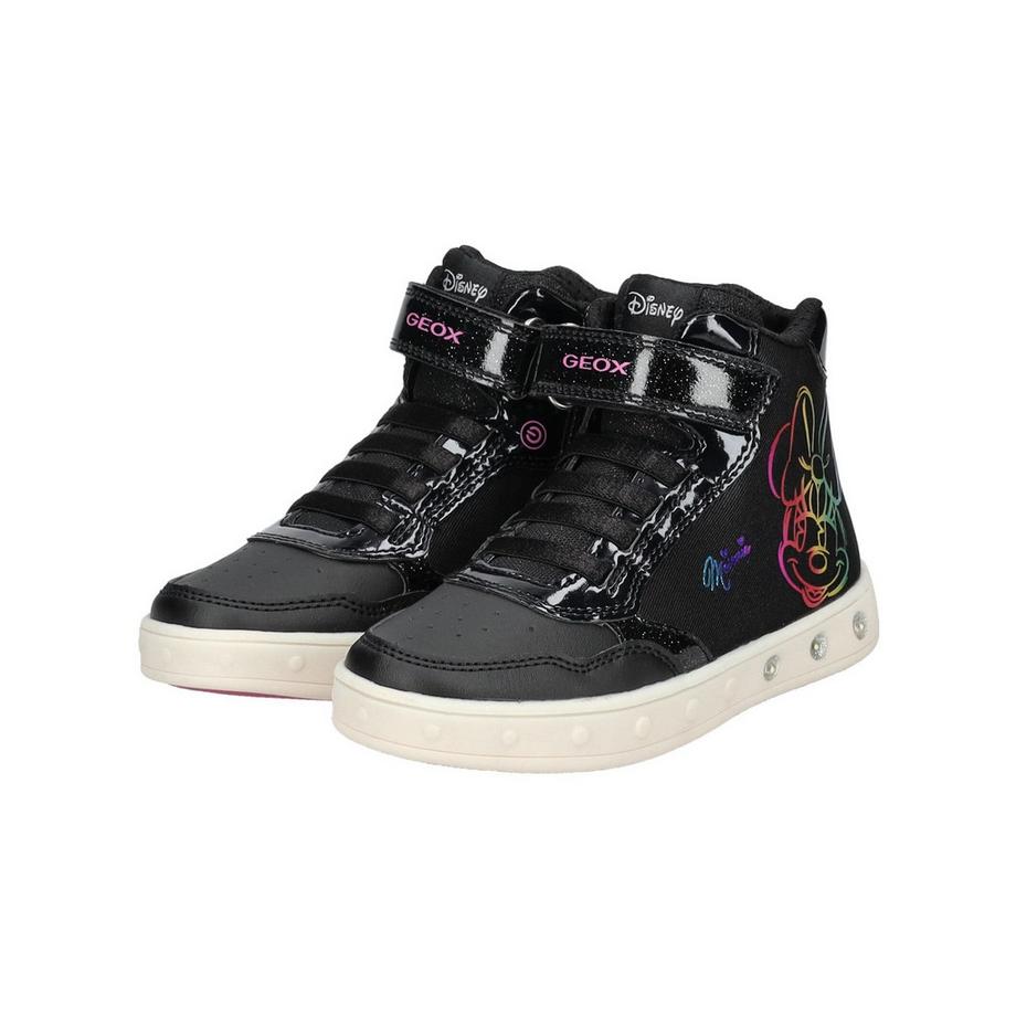 GEOX Disney Minnie Mouse Sneakers Alte con Luci  