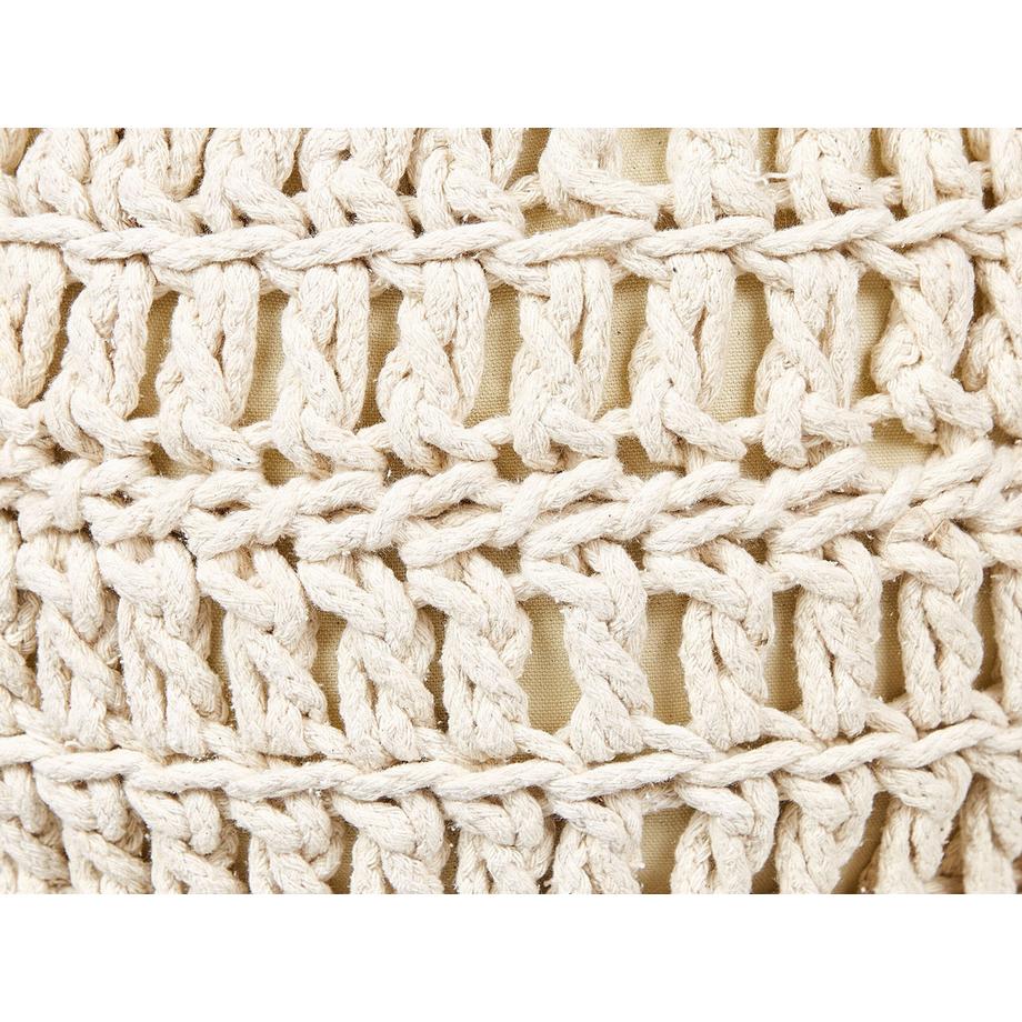 Beliani Pouf en Coton Boho ARPATU  