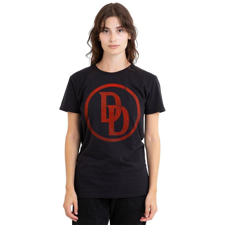 Daredevil Logo Print T-Shirt  