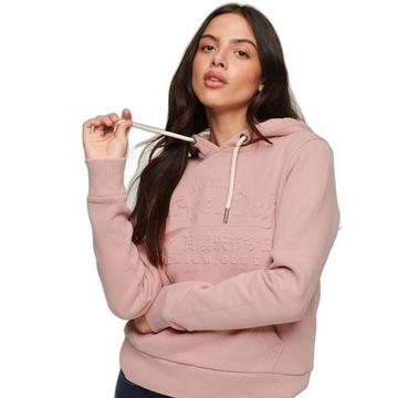 damen-hoodie embossed vl