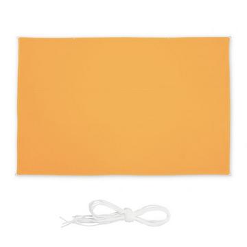 Voile d'ombrage rectangulaire jaune