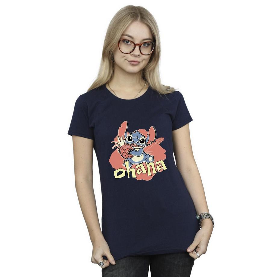 Disney Ohana Stitch T-Shirt Graphique  