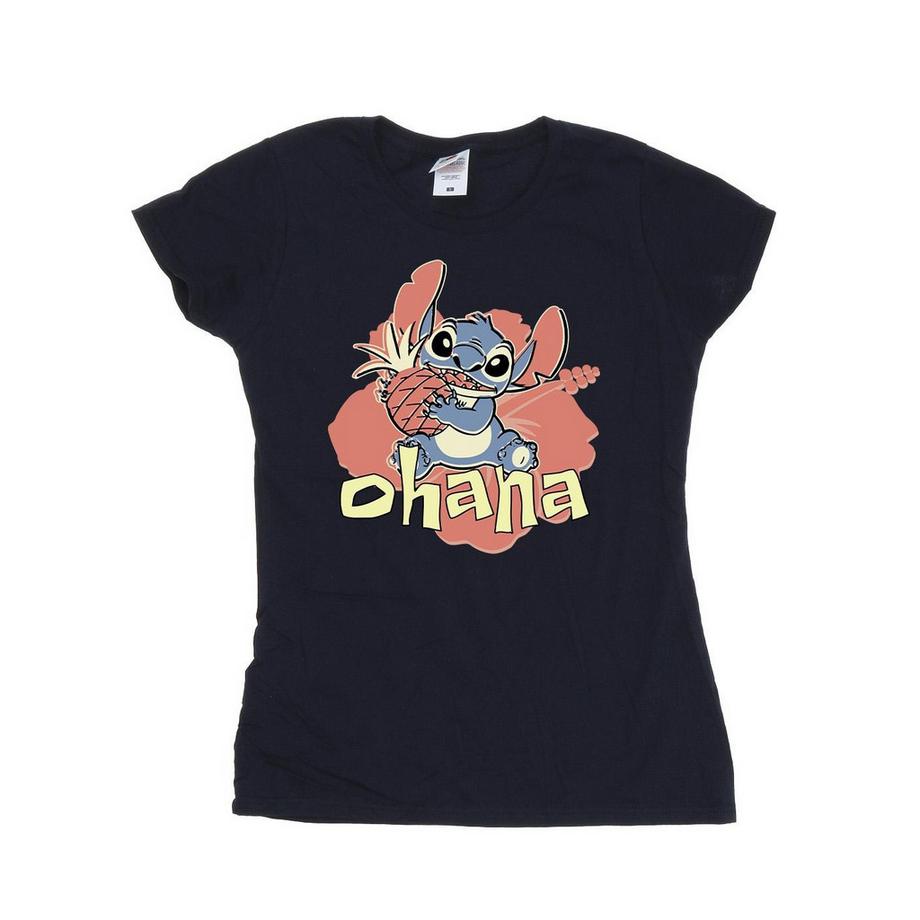 Disney Ohana Stitch T-Shirt Graphique  